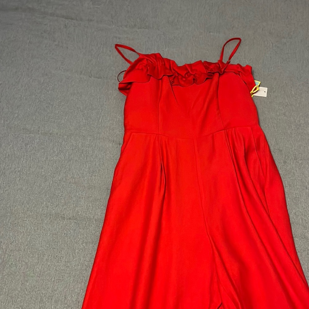Cece Red Jumpsuit